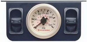 Firestone Air Adjustable Leveling Electric Control Panel w/Dual Gauge 0-150psi - White (WR17602260) - Main Product View