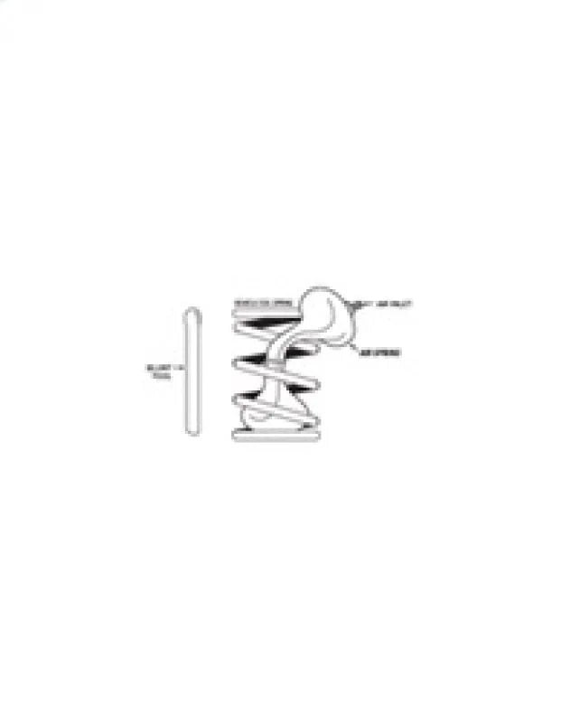 Firestone Coil-Rite Air Helper Spring Kit Rear 10-18 Dodge RAM 1500 2WD/4WD (W237604185) - Side View