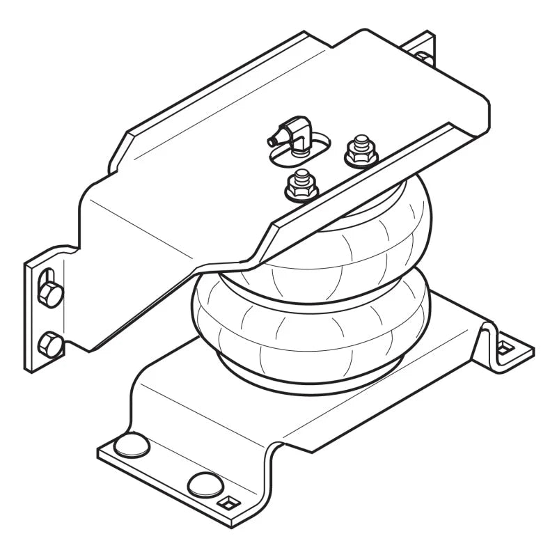 Firestone Ride-Rite Air Helper Spring Kit Front 07-17 Dodge RAM 3500HD Cab 2WD/4WD (W217602478) - Main Product View