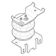Load image into Gallery viewer, Firestone Ride-Rite Air Helper Spring Kit Rear 04-15 Nissan Titan 2WD/4WD (W217602355) - Main Product View