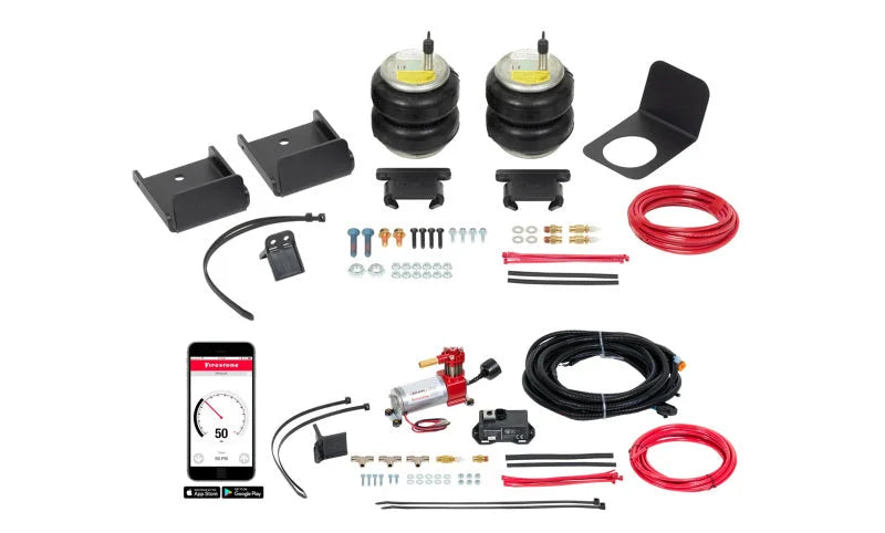 Firestone Ride-Rite Air Spring Kit Rear 2019 GMC Sierra 1500 (W217602609) - Side View