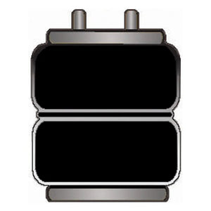 Firestone Ride-Rite Replacement Air Spring 26C 3/4CFOFF 2BN (W217607701) - Main Product View