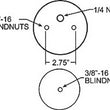 Load image into Gallery viewer, Firestone Ride-Rite Replacement Bellow 110/70 227mm Sleeve (For Kit PN 2209/2587/2212) (W217609001) - Side View