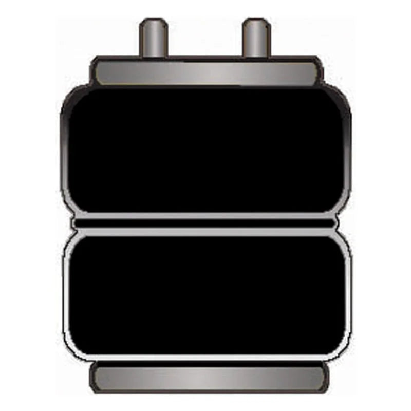 Firestone Ride-Rite Replacement Bellow 268C 5/8CF 1/2PIN BN (W217606766) - Back View