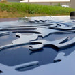 Load image into Gallery viewer, Fishbone Offroad 03-06 Jeep Wrangler TJ Hood Louver Raw Unpainted - Side View