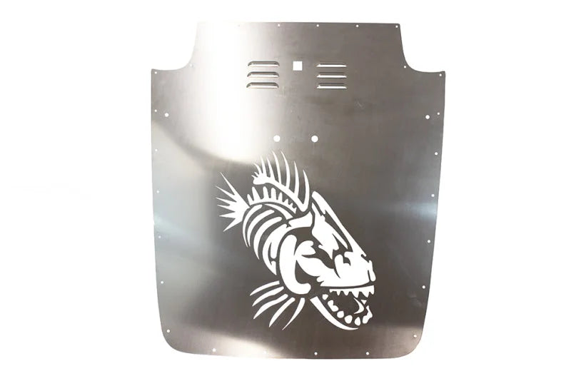 Fishbone Offroad 03-06 Jeep Wrangler TJ Hood Louver Raw Unpainted - Additional View 8