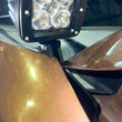 Load image into Gallery viewer, Fishbone Offroad 04-14 Ford F150 / 10-14 Raptor Hood Light Bracket - Black - Side View