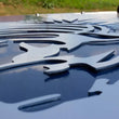 Load image into Gallery viewer, Fishbone Offroad 07-12 Jeep Wrangler JK Hood Louver - Black - Installation View