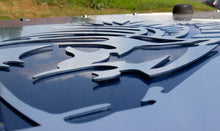Load image into Gallery viewer, Fishbone Offroad 07-12 Jeep Wrangler JK Hood Louver - Black - Installation View
