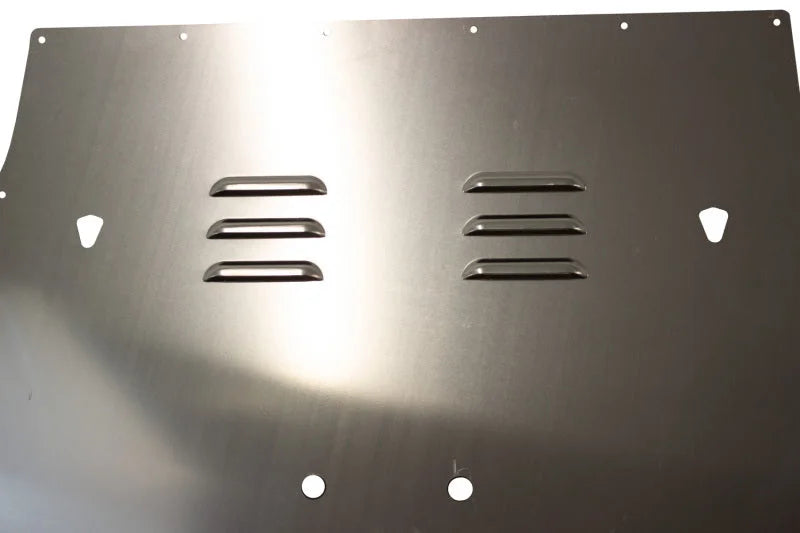 Fishbone Offroad 07-12 Jeep Wrangler JK Hood Louver Raw Unpainted - Additional View 8