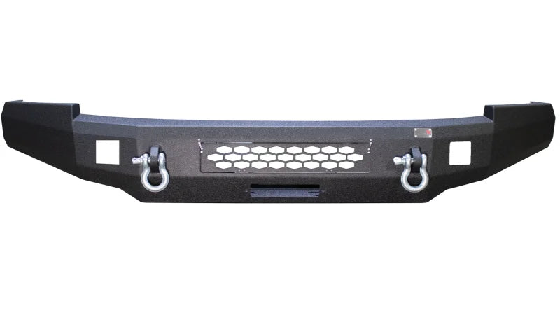 Fishbone Offroad 07-13 Chevy  Silverado 1500  Front Bumper  - Black - Main Product View