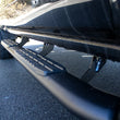 Load image into Gallery viewer, Fishbone Offroad 07-18 Chevrolet Silverado 1500/2500/3500 Crew Cab Oval Side Steps - Black Textured - Installation View