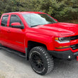 Load image into Gallery viewer, Fishbone Offroad 07-18 Chevrolet Silverado 1500/2500/3500 Double Cab Oval Side Steps -Black Textured - Additional View 8