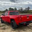 Load image into Gallery viewer, Fishbone Offroad 07-18 Chevrolet Silverado 1500/2500/3500 Double Cab Oval Side Steps -Black Textured - Additional View 10