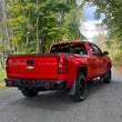 Load image into Gallery viewer, Fishbone Offroad 07-18 Chevrolet Silverado 1500/2500/3500 Double Cab Oval Side Steps -Black Textured - Additional View 11