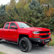 Load image into Gallery viewer, Fishbone Offroad 07-18 Chevrolet Silverado 1500/2500/3500 Double Cab Oval Side Steps -Black Textured - Additional View 12