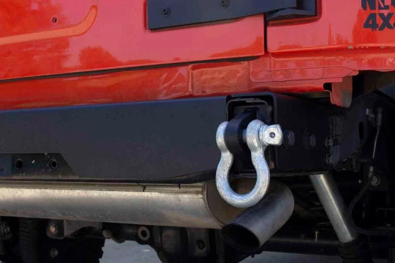 Fishbone Offroad 07-18 JK Wrangler Rubicon and Unlimited Jeep JK Rear D-Ring Frame Mounts - Side View