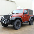 Load image into Gallery viewer, Fishbone Offroad 07-18 Jeep JK 2 Door Wrangler JK Steel Rock Sliders - Blk Textured Powdercoat - Additional View 6