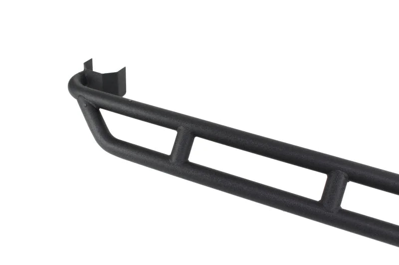 Fishbone Offroad 07-18 Jeep JK 4 Door Wrangler JK Steel Rock Sliders - Blk Textured Powdercoat - Additional View 8