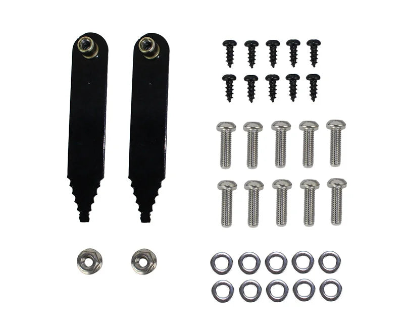 Fishbone Offroad 07-18 Jeep JK Wrangler Front/Rear Inner Fenders -Aluminum - Blk Pwdrcoat (Set Of 4) - Additional View 8