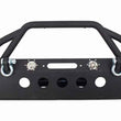 Load image into Gallery viewer, Fishbone Offroad 07-18 Jeep Wrangler Front Winch Bumper W/LEDs Full Width - Blk Texured Powdercoated - Main Product View