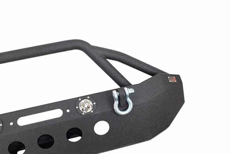 Fishbone Offroad 07-18 Jeep Wrangler Front Winch Bumper W/LEDs Full Width - Blk Texured Powdercoated - Additional View 6