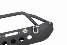 Load image into Gallery viewer, Fishbone Offroad 07-18 Jeep Wrangler Front Winch Bumper W/LEDs Full Width - Blk Texured Powdercoated - Additional View 6