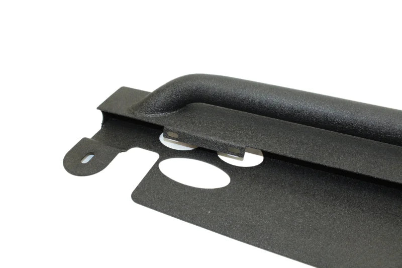 Fishbone Offroad 07-18 Jeep Wrangler JK 2 Door Rubicon Steel Rock Slider - Black Textured Powdercoat - Additional View 6