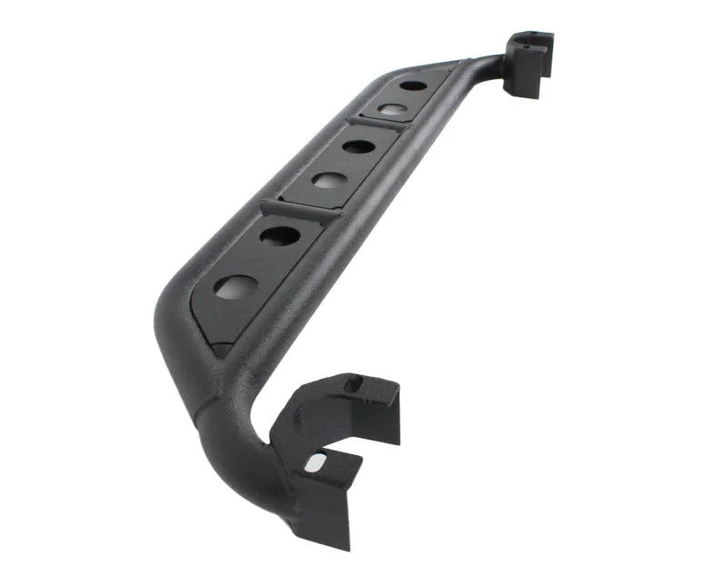 Fishbone Offroad 07-18 Jeep Wrangler JK 2 Door Steel Side Steps - Black Textured Powdercoat - Side View