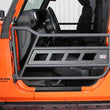 Load image into Gallery viewer, Fishbone Offroad 07-18 Jeep Wrangler JK 2 Door Tube Doors - Side View