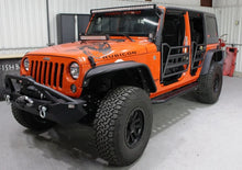 Load image into Gallery viewer, Fishbone Offroad 07-18 Jeep Wrangler JK 4 Door Front/Rear Tube Doors - Side View