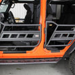 Load image into Gallery viewer, Fishbone Offroad 07-18 Jeep Wrangler JK 4 Door Front/Rear Tube Doors - Back View
