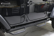 Load image into Gallery viewer, Fishbone Offroad 07-18 Jeep Wrangler JK 4 Door Rocker Guards Scale Armor - Installation View