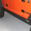 Load image into Gallery viewer, Fishbone Offroad 07-18 Jeep Wrangler JK 4 Door Rubicon Steel Rock Slider - Black Textured Powdercoat - Additional View 9