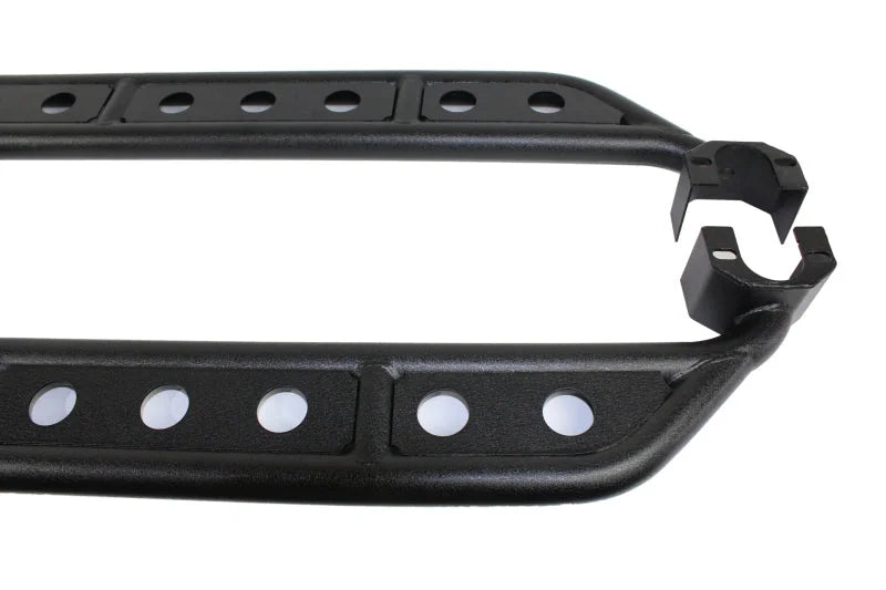 Fishbone Offroad 07-18 Jeep Wrangler JK 4 Door Steel Side Steps - Black Textured Powdercoat - Additional View 7