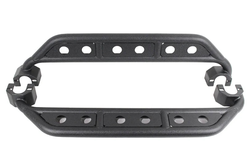 Fishbone Offroad 07-18 Jeep Wrangler JK 4 Door Steel Side Steps - Black Textured Powdercoat - Additional View 9