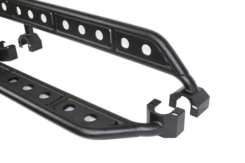 Fishbone Offroad 07-18 Jeep Wrangler JK 4 Door Steel Side Steps - Black Textured Powdercoat - Additional View 10