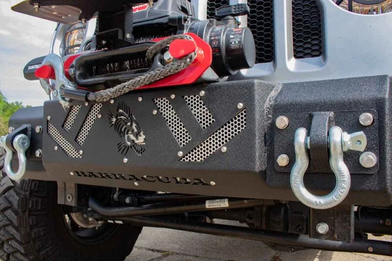 Fishbone Offroad 07-18 Jeep Wrangler JK Barracuda Modular Front Bumper - Base - Additional View 6