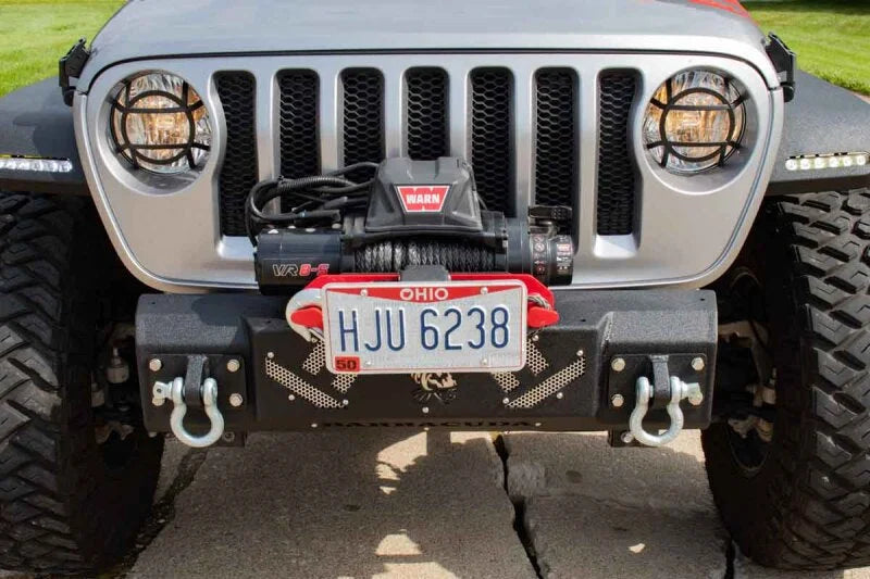 Fishbone Offroad 07-18 Jeep Wrangler JK Barracuda Modular Front Bumper - Base - Additional View 10