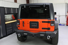 Load image into Gallery viewer, Fishbone Offroad 07-18 Jeep Wrangler JK - Black Textured Powdercoat Tail Light Covers - Side View