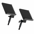 Load image into Gallery viewer, Fishbone Offroad 07-18 Jeep Wrangler JK - Foot Peg Set - Black - Main Product View