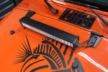 Load image into Gallery viewer, Fishbone Offroad 07-18 Jeep Wrangler JK Hood Light Mount Brackets - Side View