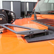 Load image into Gallery viewer, Fishbone Offroad 07-18 Jeep Wrangler JK Hood Light Mount Brackets - Back View