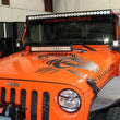 Load image into Gallery viewer, Fishbone Offroad 07-18 Jeep Wrangler JK Hood Light Mount Brackets - Installation View