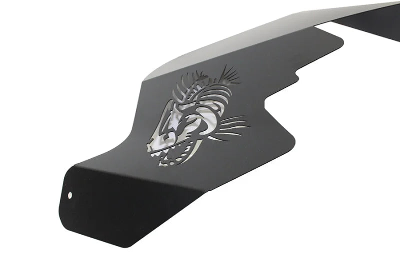 Fishbone Offroad 07-18 Jeep Wrangler JK Logo Aluminum Inner Fenders - Black Powdercoat - Additional View 10
