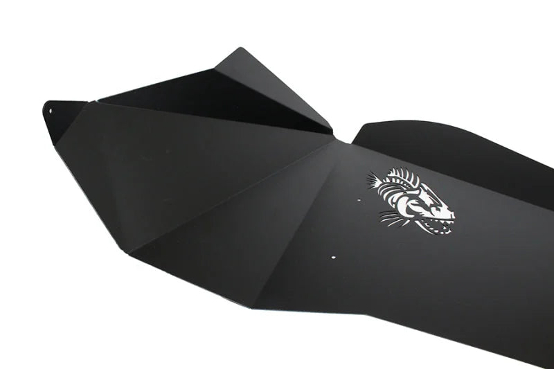 Fishbone Offroad 07-18 Jeep Wrangler JK Logo Aluminum Inner Fenders - Black Powdercoat - Additional View 11