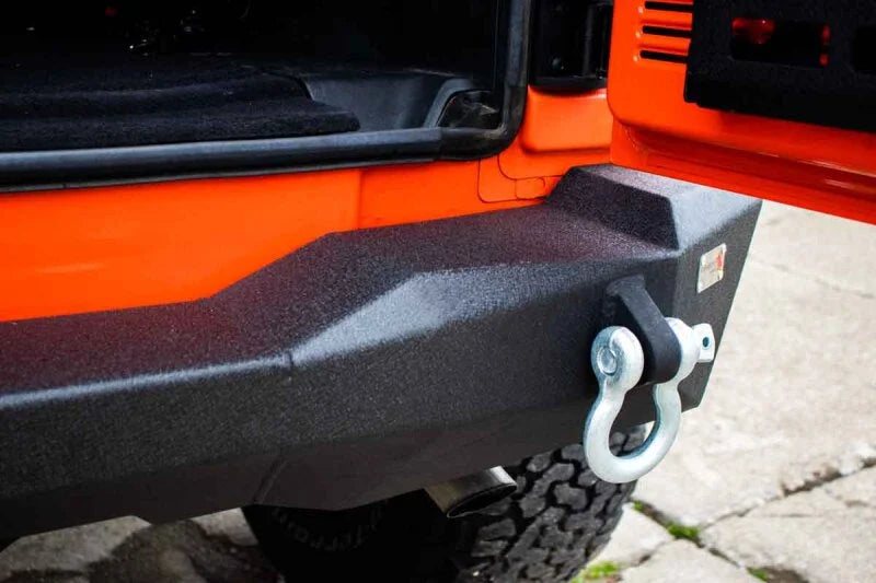 Fishbone Offroad 07-18 Jeep Wrangler JK Rear Bumper Mako - Back View