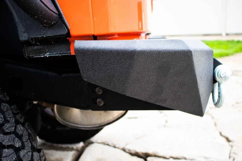 Fishbone Offroad 07-18 Jeep Wrangler JK Rear Bumper Mako - Installation View