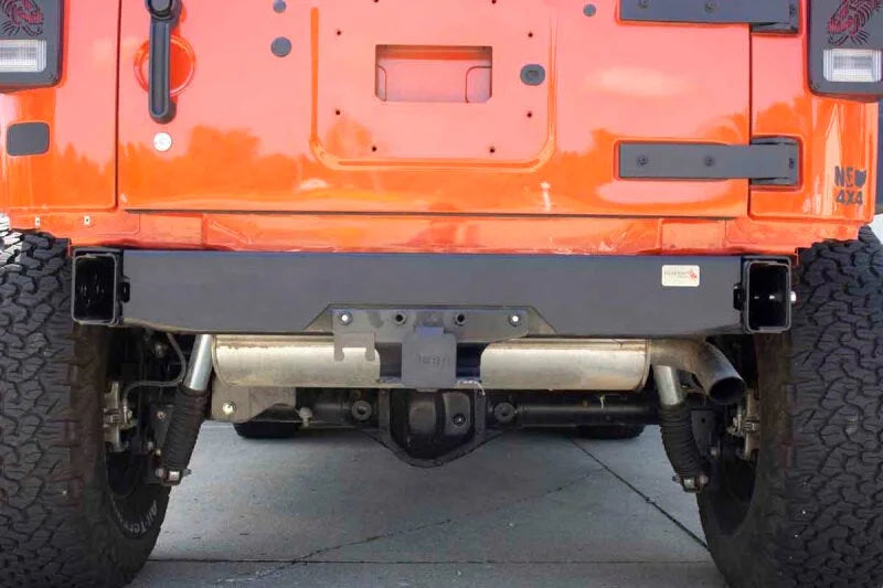 Fishbone Offroad 07-18 Jeep Wrangler JK Rubicon/Unlimited Rear Bumper Delete - Side View