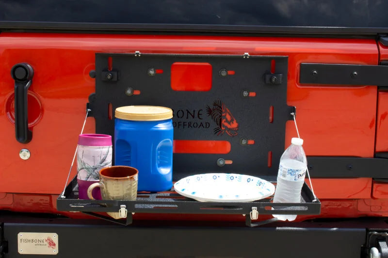 Fishbone Offroad 07-18 Jeep Wrangler JK Tailgate Table - Additional View 5